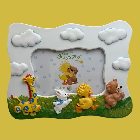 Vintage Little Suzy's Zoo 4x6 Frame Glass - Picture 1 of 13